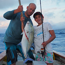 pirogue boat fishing