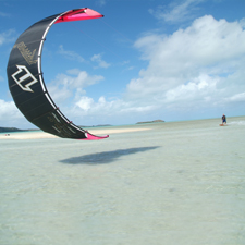 Kitesurfing and Windsurfing